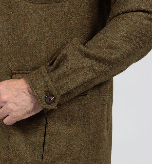 TOMORROWLAND BUYING WEAR「CARUSO ウール サファリジャケット」|ブルゾン・スタジャン|