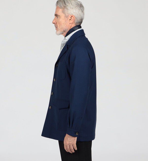 TOMORROWLAND BUYING WEAR「CARUSO ウール サファリジャケット」|ブルゾン・スタジャン|
