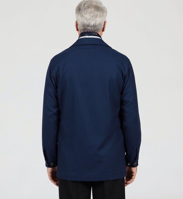 TOMORROWLAND BUYING WEAR「CARUSO ウール サファリジャケット」|ブルゾン・スタジャン|