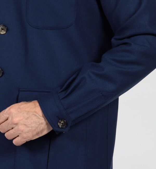 TOMORROWLAND BUYING WEAR「CARUSO ウール サファリジャケット」|ブルゾン・スタジャン|