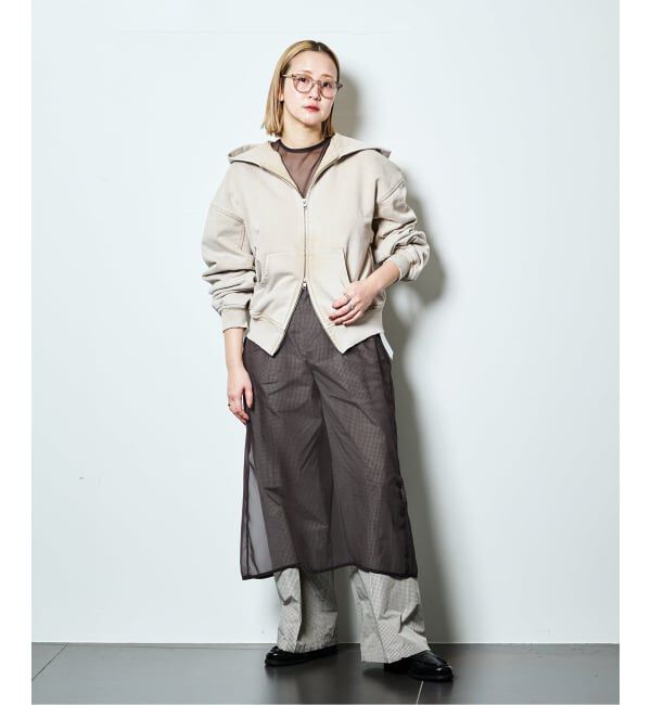  「《追加》V/O ZIP-UP HOODIE：パーカー」|スウェット・ジャージ|