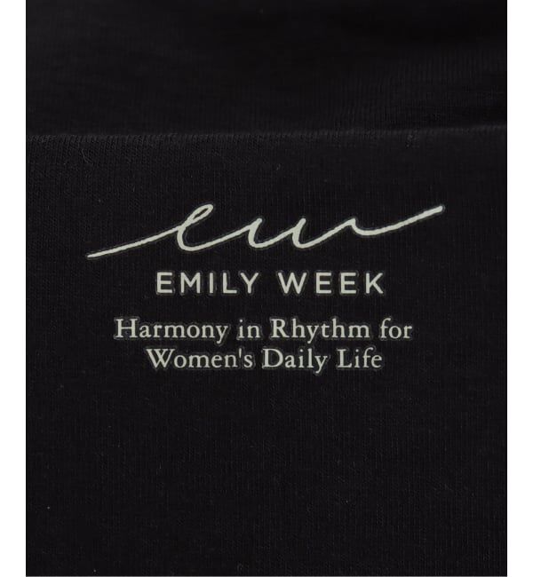EMILYWEEK「《38・40サイズ》【ACTIVE】Bamboo ストレッチブラ（ブラック）」|インナー|