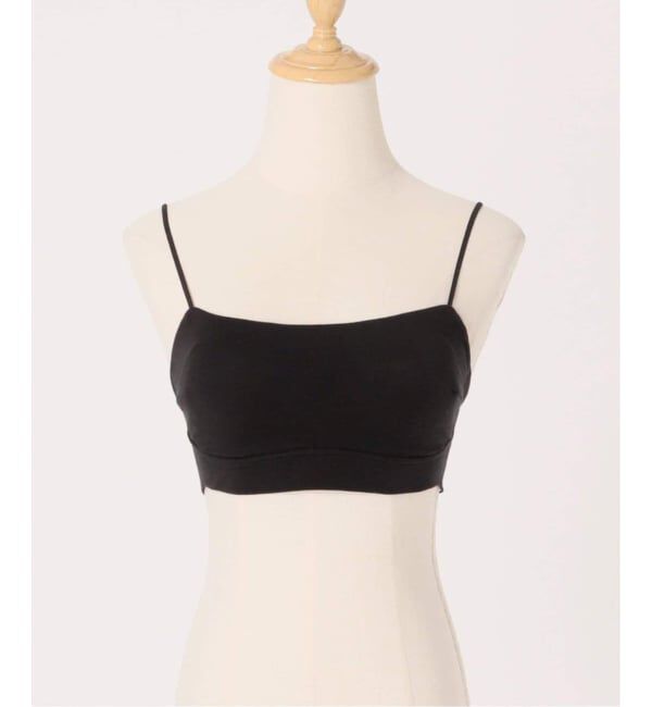 EMILYWEEK「《38・40サイズ》【ACTIVE】Bamboo ストレッチブラ（ブラック）」|インナー|