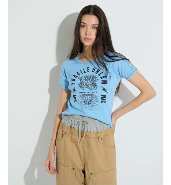 JOINT WORKS「ANNA SUI NYC / アナスイエヌワイシー フラジャイルドリームTシャツ」|Tシャツ・カットソー|サックスブルー