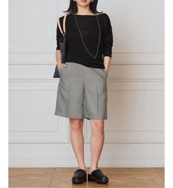 IENA LA BOUCLE「PHOTOCOPIEU フォトコピュー SIDE-ZIP SHORTS "UNI" ODELIA  U/ 261ODU」|その他|