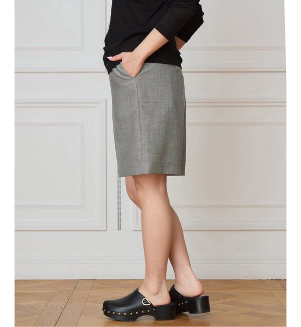 IENA LA BOUCLE「PHOTOCOPIEU フォトコピュー SIDE-ZIP SHORTS "UNI" ODELIA  U/ 261ODU」|その他|