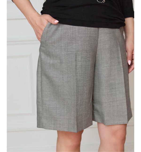 IENA LA BOUCLE「PHOTOCOPIEU フォトコピュー SIDE-ZIP SHORTS "UNI" ODELIA  U/ 261ODU」|その他|