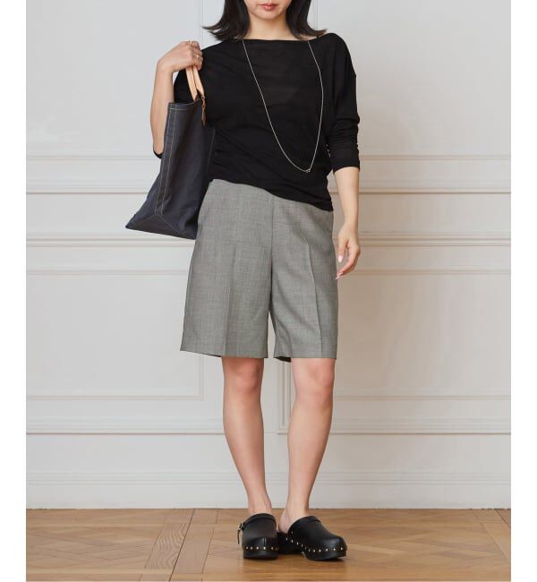 IENA LA BOUCLE「PHOTOCOPIEU フォトコピュー SIDE-ZIP SHORTS "UNI" ODELIA  U/ 261ODU」|その他|