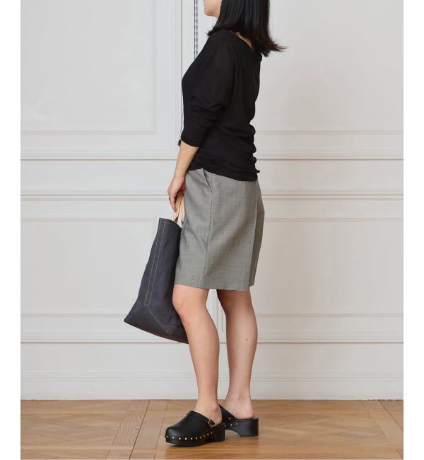 IENA LA BOUCLE「PHOTOCOPIEU フォトコピュー SIDE-ZIP SHORTS "UNI" ODELIA  U/ 261ODU」|その他|