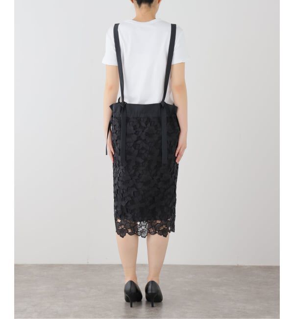 VERMEIL par iena「Cutwork Lace Midi スカート」|スカート|