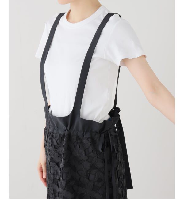 VERMEIL par iena「Cutwork Lace Midi スカート」|スカート|