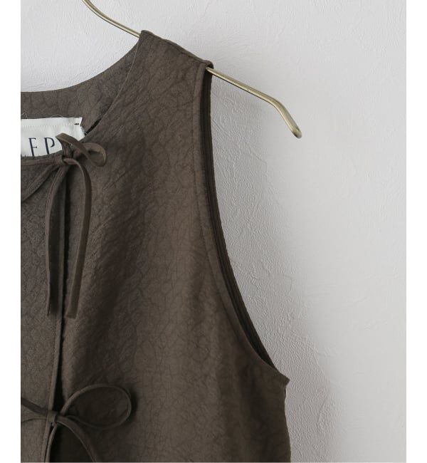 IENA LA BOUCLE「ELEPH エレフ ANOUK BOW DRESS EL.09.01.04.01」|ワンピース|
