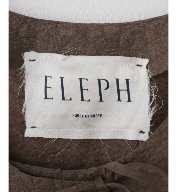 IENA LA BOUCLE「ELEPH エレフ ANOUK BOW DRESS EL.09.01.04.01」|ワンピース|