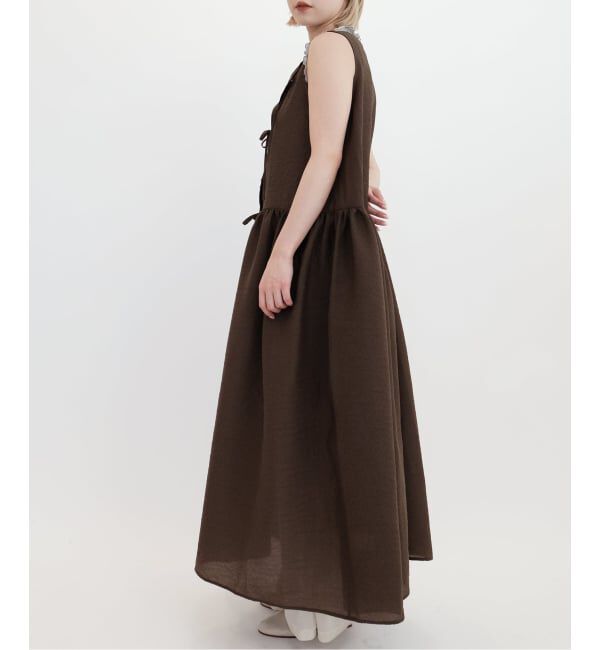 IENA LA BOUCLE「ELEPH エレフ ANOUK BOW DRESS EL.09.01.04.01」|ワンピース|