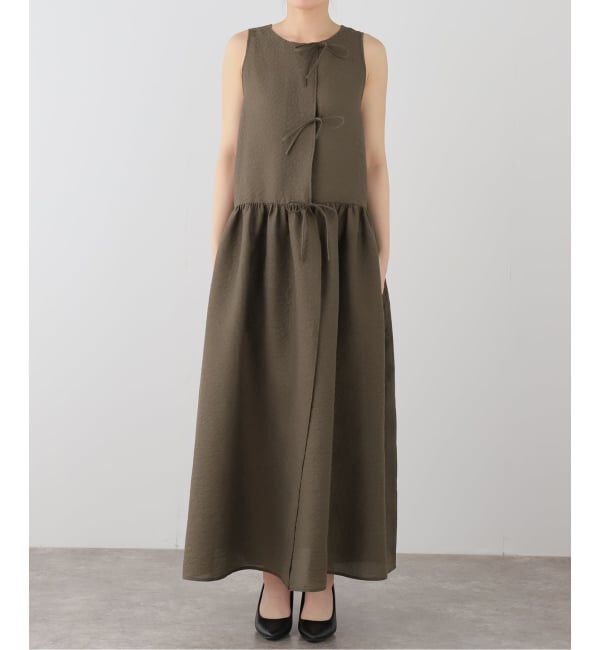 IENA LA BOUCLE「ELEPH エレフ ANOUK BOW DRESS EL.09.01.04.01」|ワンピース|
