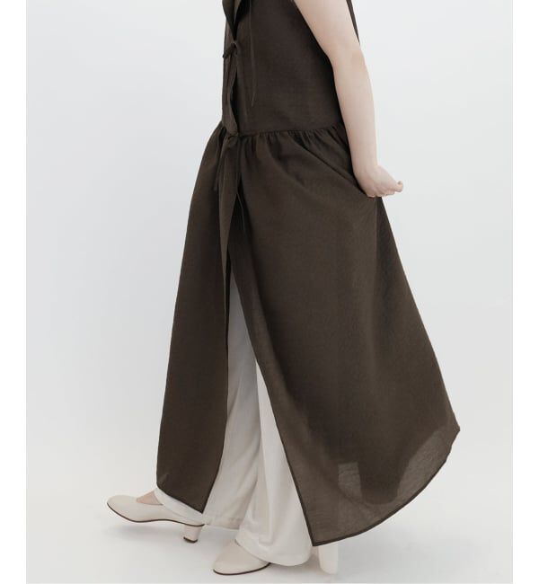 IENA LA BOUCLE「ELEPH エレフ ANOUK BOW DRESS EL.09.01.04.01」|ワンピース|