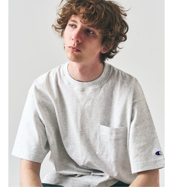 417 EDIFICE「CHAMPION / チャンピオン 417別注 Bleach Wash Pocket Tシャツ」|Tシャツ・カットソー|