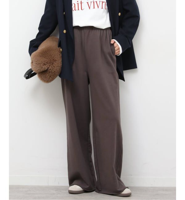 JOURNAL STANDARD relume「《追加11 / 新色》ワイドスウェットパンツ」|その他|ブラウン