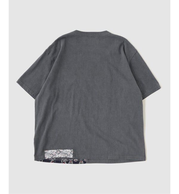 JOURNAL STANDARD「NOMARHYTHM / ノーマリズム Patchwork Garment Dyed Tee Sh」|Tシャツ・カットソー|