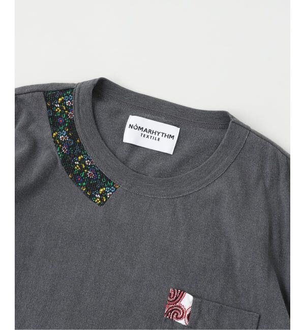 JOURNAL STANDARD「NOMARHYTHM / ノーマリズム Patchwork Garment Dyed Tee Sh」|Tシャツ・カットソー|