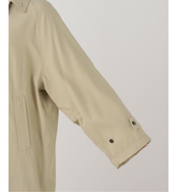 FRAMeWORK「JANE SMITH/ジェーンスミス NYLON TWILL BALMACANコート」|ステンカラーコート|