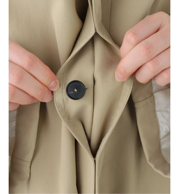 FRAMeWORK「JANE SMITH/ジェーンスミス NYLON TWILL BALMACANコート」|ステンカラーコート|