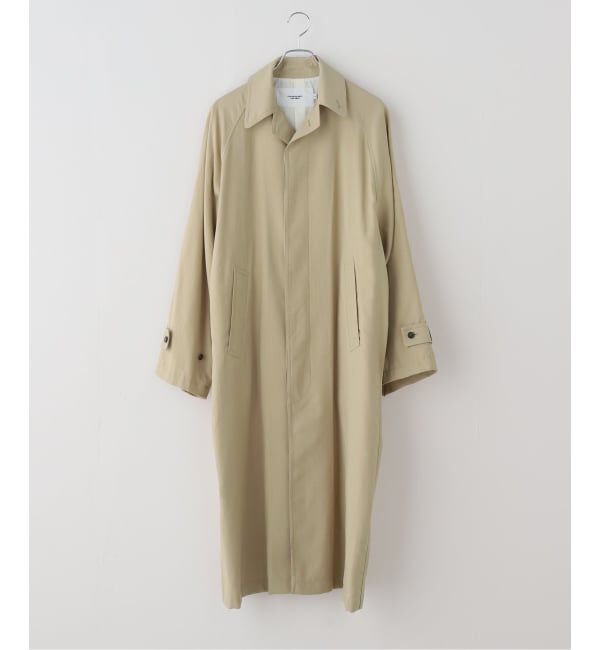 FRAMeWORK「JANE SMITH/ジェーンスミス NYLON TWILL BALMACANコート」|ステンカラーコート|