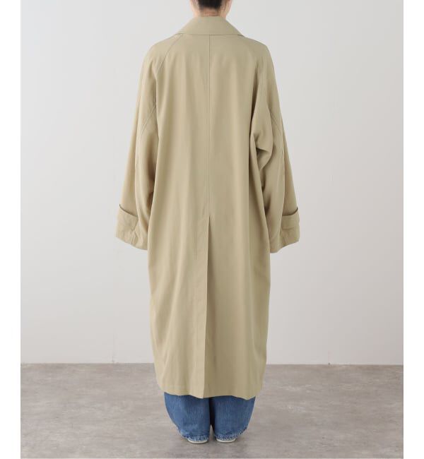 FRAMeWORK「JANE SMITH/ジェーンスミス NYLON TWILL BALMACANコート」|ステンカラーコート|