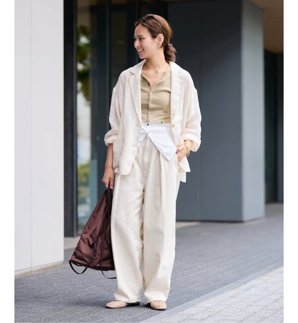 FRAMeWORK「KAYLE/ケイル HIGH GAUGE RIB DETACHABLE タンクトップ」|タンクトップ|