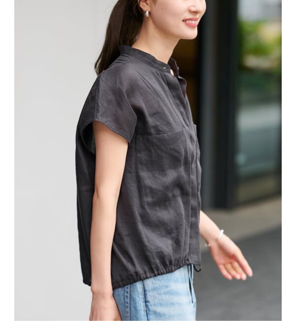 FRAMeWORK「≪一部カラーWEB限定 / 追加≫キャップスリーブドロストシャツ」|シャツ・ブラウス|