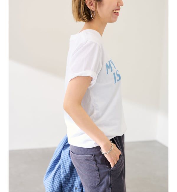 FRAMeWORK「BLUESCENTRIC MY GRASS IS BLUE TEE」|Tシャツ・カットソー|