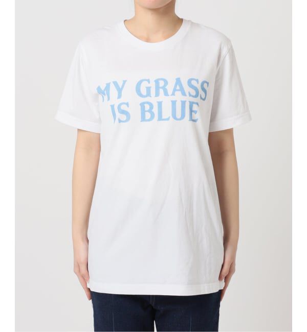 FRAMeWORK「BLUESCENTRIC MY GRASS IS BLUE TEE」|Tシャツ・カットソー|