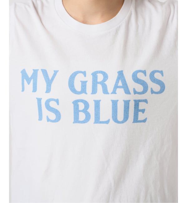 FRAMeWORK「BLUESCENTRIC MY GRASS IS BLUE TEE」|Tシャツ・カットソー|