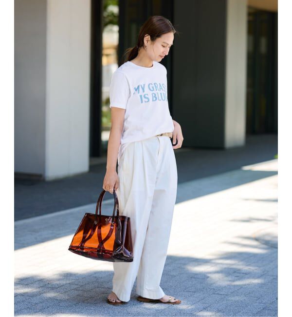 FRAMeWORK「BLUESCENTRIC MY GRASS IS BLUE TEE」|Tシャツ・カットソー|