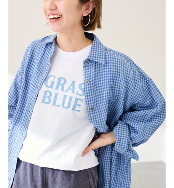 FRAMeWORK「BLUESCENTRIC MY GRASS IS BLUE TEE」|Tシャツ・カットソー|