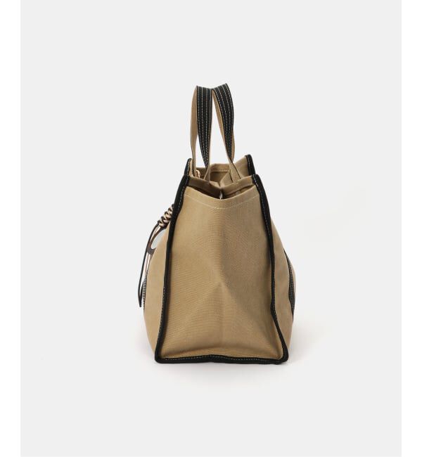  「cachecache/カシュカシュ  チャームツキキャンバストート」|トートバッグ|