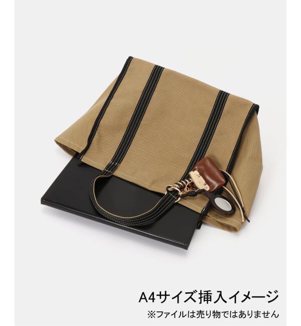  「cachecache/カシュカシュ  チャームツキキャンバストート」|トートバッグ|