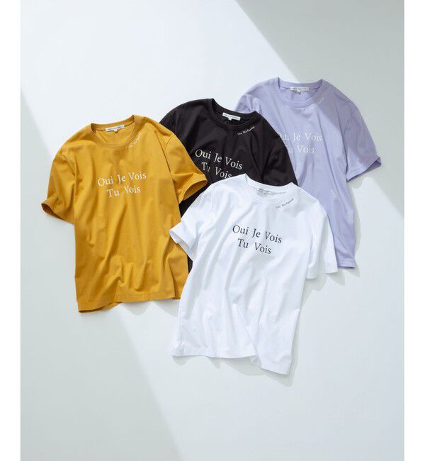 23区「【洗える】カラーロゴ Tシャツ」|Tシャツ・カットソー|