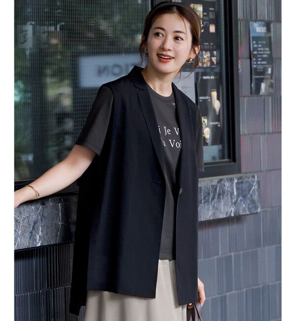 23区「【洗える】カラーロゴ Tシャツ」|Tシャツ・カットソー|グレー系