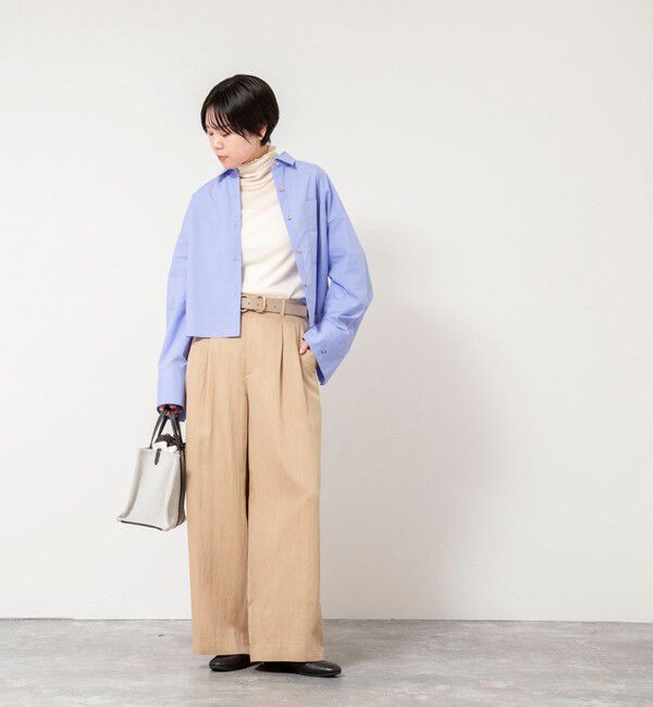 NOLLEY'S「MY STANDARD ショートシャツ」|シャツ・ブラウス|