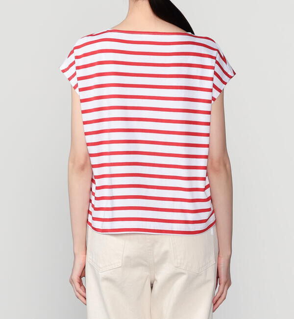 ORCIVAL「ORCIVAL | コットンレジェ ボートネック フレンチスリーブプルオーバー WOMEN」|Tシャツ・カットソー|
