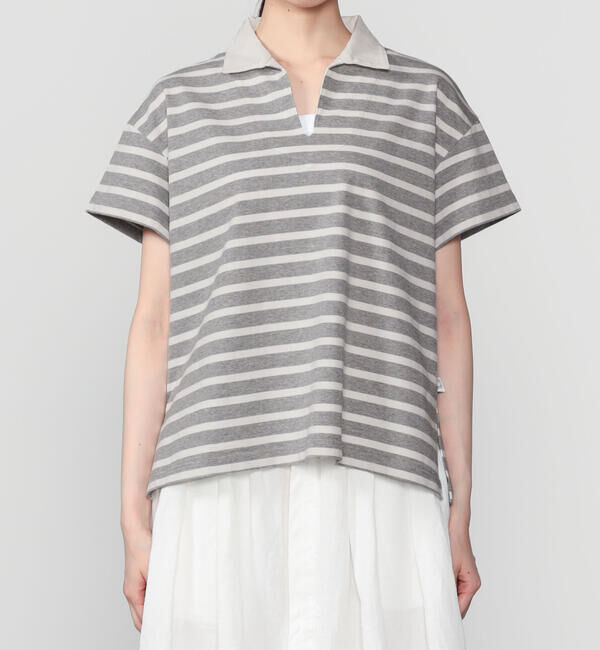 ORCIVAL「ORCIVAL | スキッパーショートスリーブプルオーバー WOMEN」|ポロシャツ|