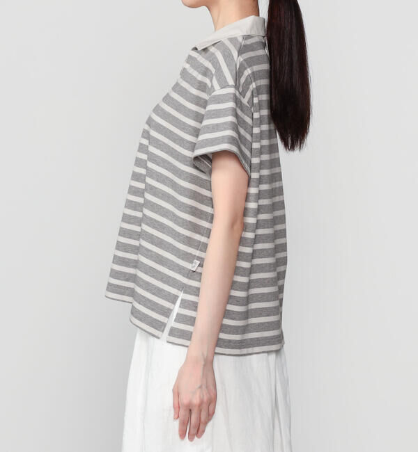 ORCIVAL「ORCIVAL | スキッパーショートスリーブプルオーバー WOMEN」|ポロシャツ|