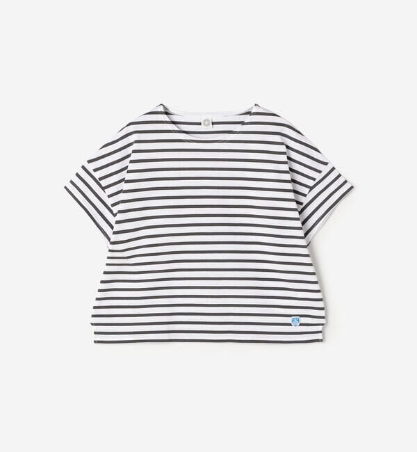 ORCIVAL「ORCIVAL | コットン クルーネック半袖Tシャツ WOMEN」|Tシャツ・カットソー|GREY系1