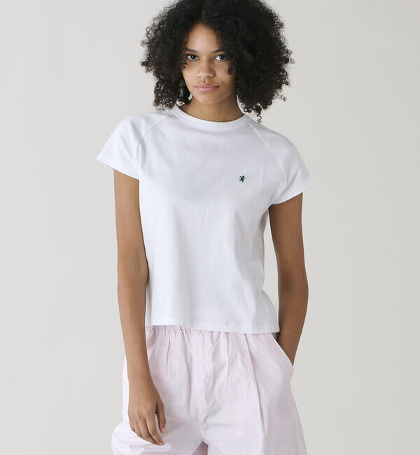GYMPHLEX「Gymphlex | コットン ラグランフレンチスリーブTシャツ WOMEN」|Tシャツ・カットソー|