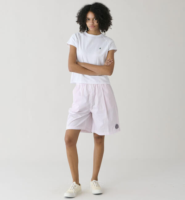 GYMPHLEX「Gymphlex | コットン ラグランフレンチスリーブTシャツ WOMEN」|Tシャツ・カットソー|