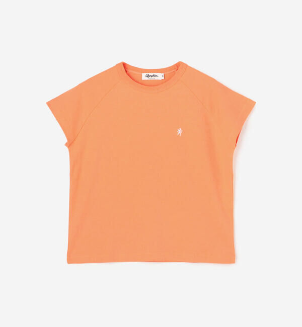 GYMPHLEX「Gymphlex | コットン ラグランフレンチスリーブTシャツ WOMEN」|Tシャツ・カットソー|ORANGE