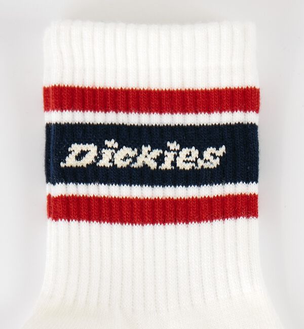 ABAHOUSE「【Dickies / ディッキーズ】3Pラインロゴソックス/3足パックラインロゴ」|ソックス|