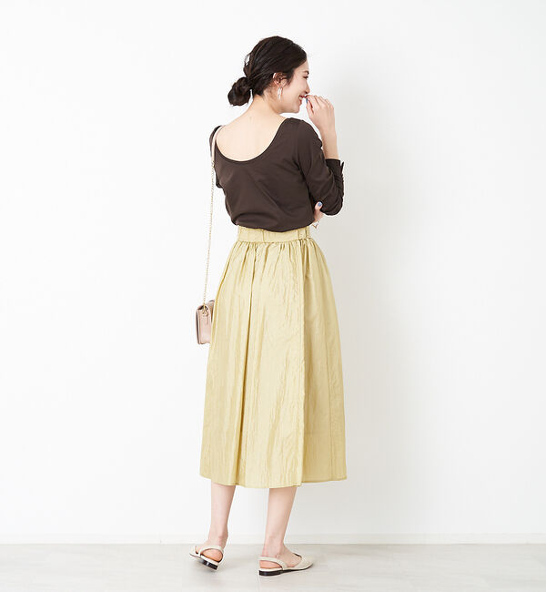 Rouge vif「2WAY袖スリットカットソー」|Tシャツ・カットソー|