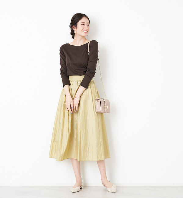 Rouge vif「2WAY袖スリットカットソー」|Tシャツ・カットソー|
